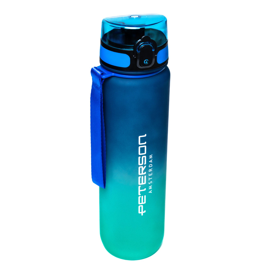 Blau-grüne Wasserflasche mit 1000 ml Fassungsvermögen - Peterson – Bild 10