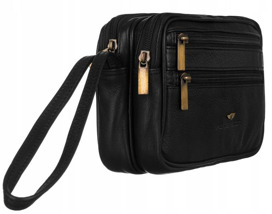 Herrentasche aus Leder zum Tragen in der Hand - Peterson – Bild 8