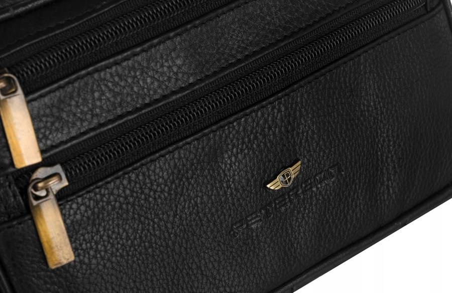 Herrentasche aus Leder zum Tragen in der Hand - Peterson – Bild 10