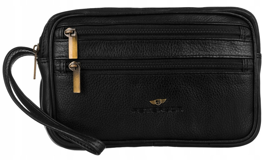 Herrentasche aus Leder zum Tragen in der Hand - Peterson – Bild 3