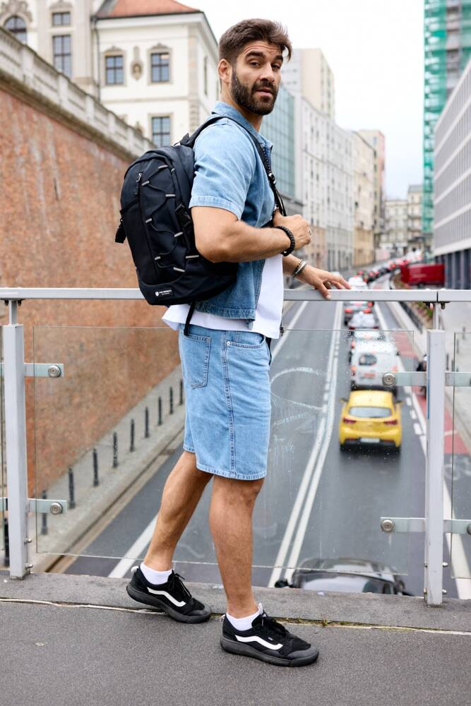 Leichter Herren-Rucksack mit Laptopfach – Peterson – Bild 8