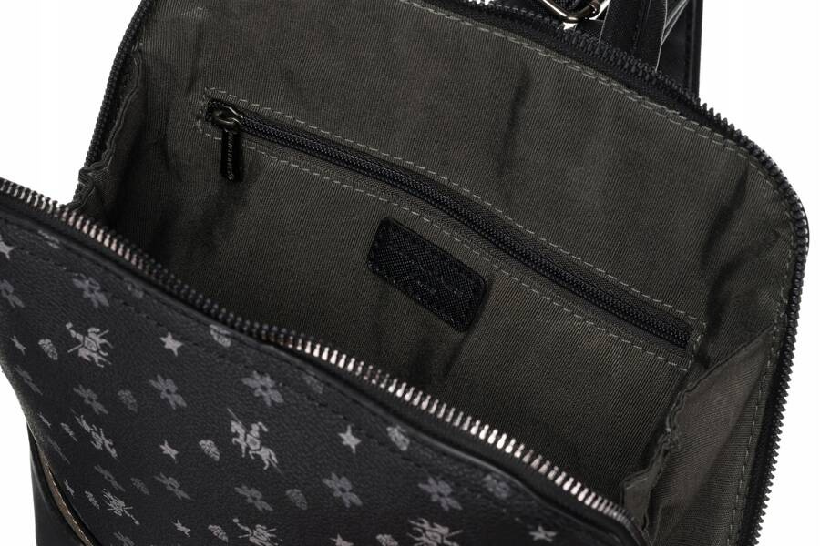 Eleganter Rucksack aus Kunstleder - David Jones – Bild 5