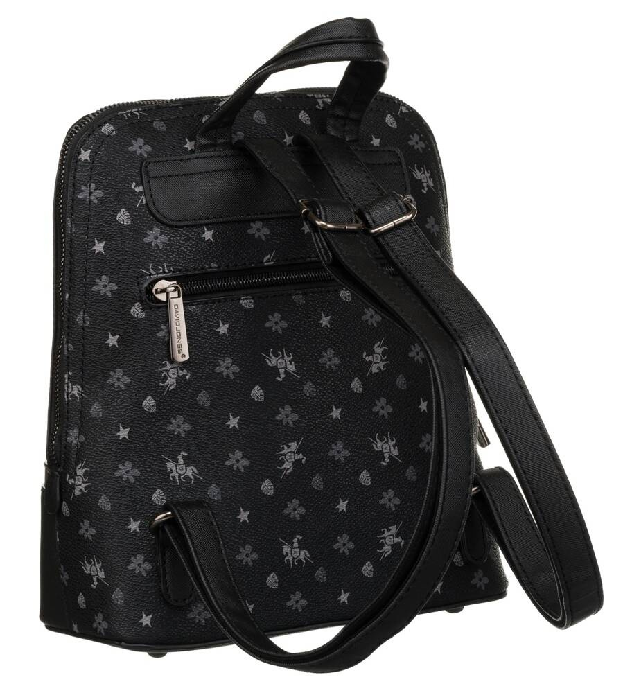 Eleganter Rucksack aus Kunstleder - David Jones – Bild 3