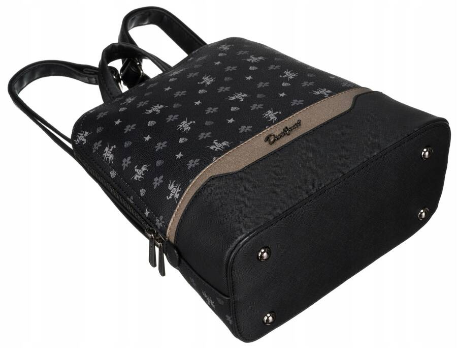 Eleganter Rucksack aus Kunstleder - David Jones – Bild 8