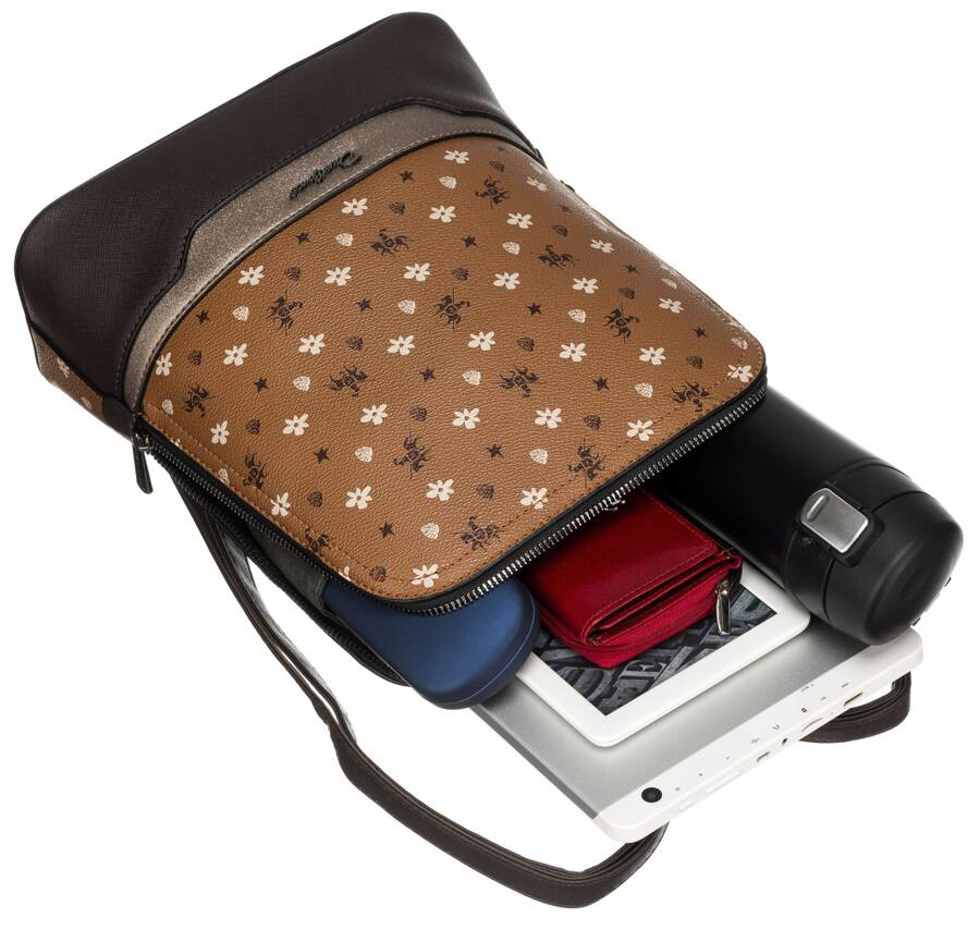 Eleganter Rucksack aus Kunstleder - David Jones – Bild 7