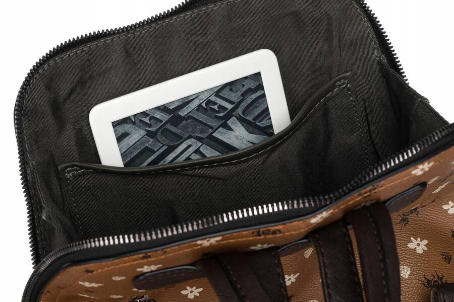 Eleganter Rucksack aus Kunstleder - David Jones – Bild 6