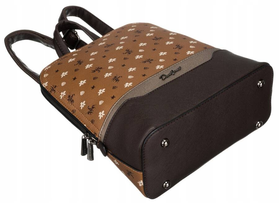Eleganter Rucksack aus Kunstleder - David Jones – Bild 8