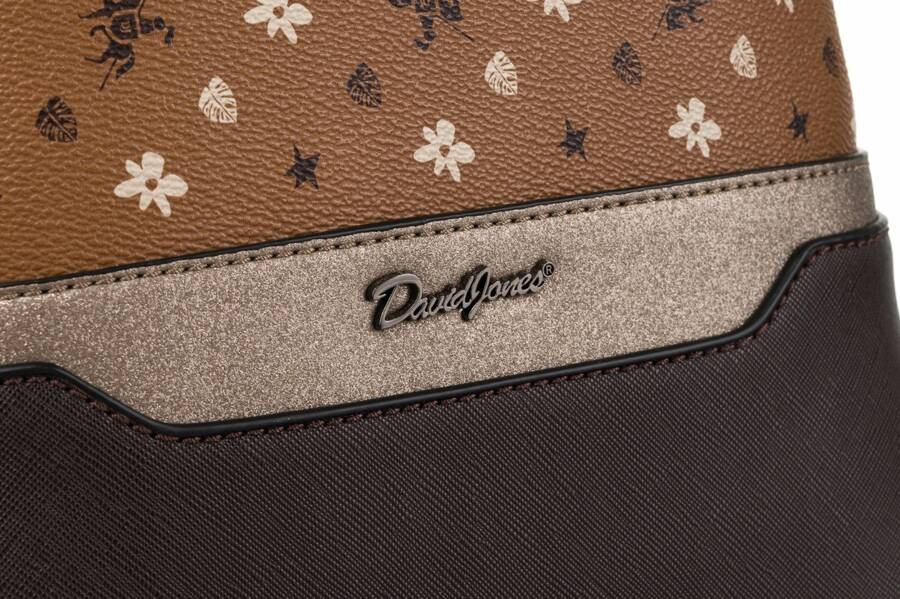 Eleganter Rucksack aus Kunstleder - David Jones – Bild 4