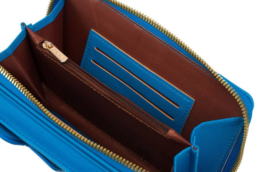 Mini Damenhandtasche-Geldbörse 2in1 mit langem, abnehmbarem Gürtel - 4U Cavaldi – Bild 6