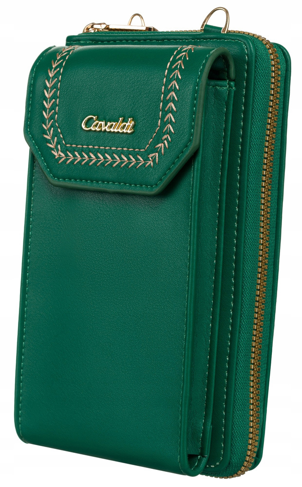 Damenhandtasche-Geldbörse 2in1 mit langem, abnehmbarem Gürtel - 4U Cavaldi – Bild 3