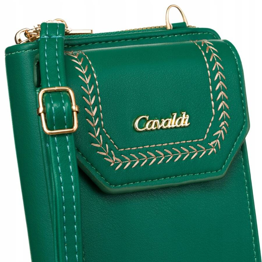 Damenhandtasche-Geldbörse 2in1 mit langem, abnehmbarem Gürtel - 4U Cavaldi – Bild 5