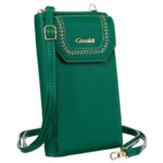 Damenhandtasche-Geldbörse 2in1 mit langem, abnehmbarem Gürtel - 4U Cavaldi