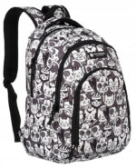 Praktischer Schulrucksack mit USB-Anschluss, passend für A4-Format - Peterson