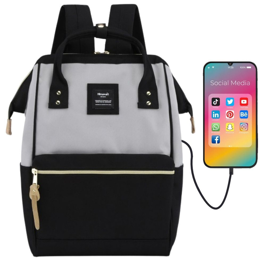 Multifunktionaler Rucksack mit Taschen für mobile Geräte - Himawari