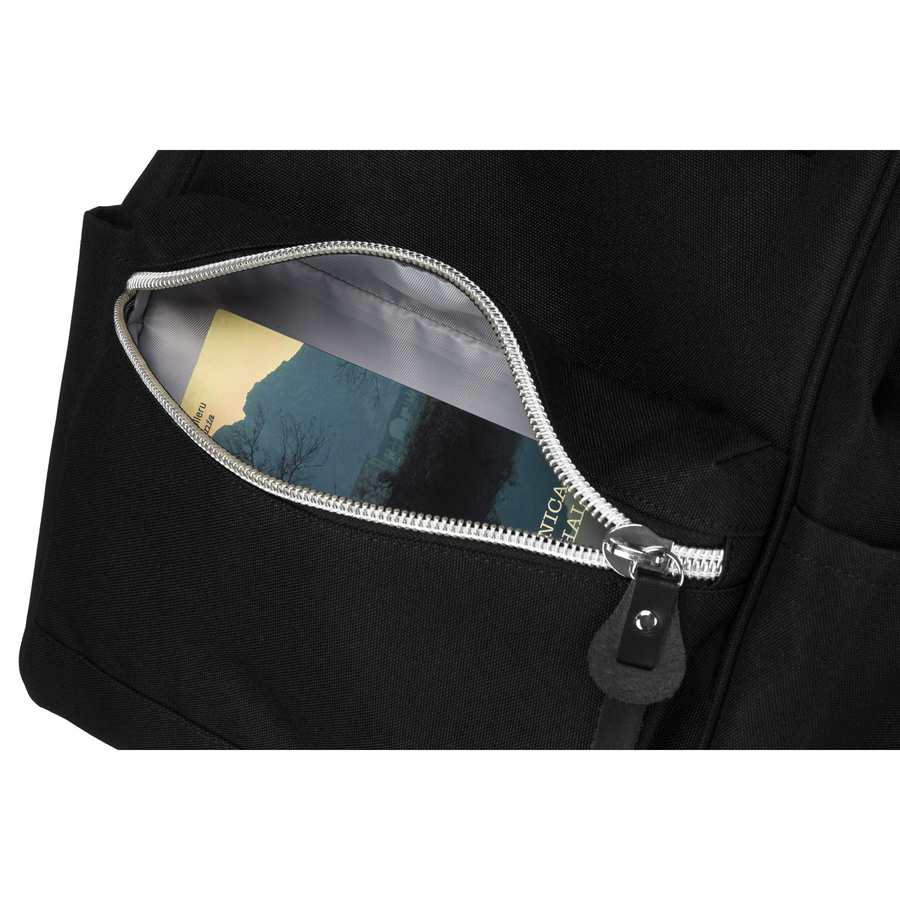 Großer Rucksack aus Polyester in Schwarz mit Laptopfach und USB-Anschluss - Peterson – Bild 13