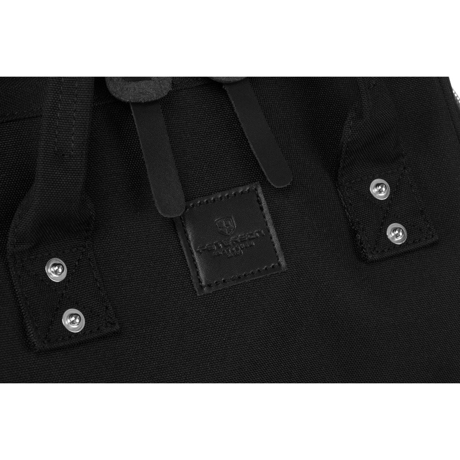 Großer Rucksack aus Polyester in Schwarz mit Laptopfach und USB-Anschluss - Peterson – Bild 9
