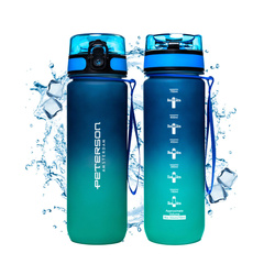 Blauer Wassertrinkflasche – Peterson