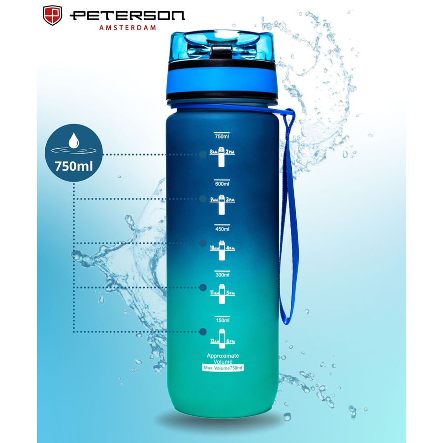 Blauer Wassertrinkflasche - Peterson – Bild 10