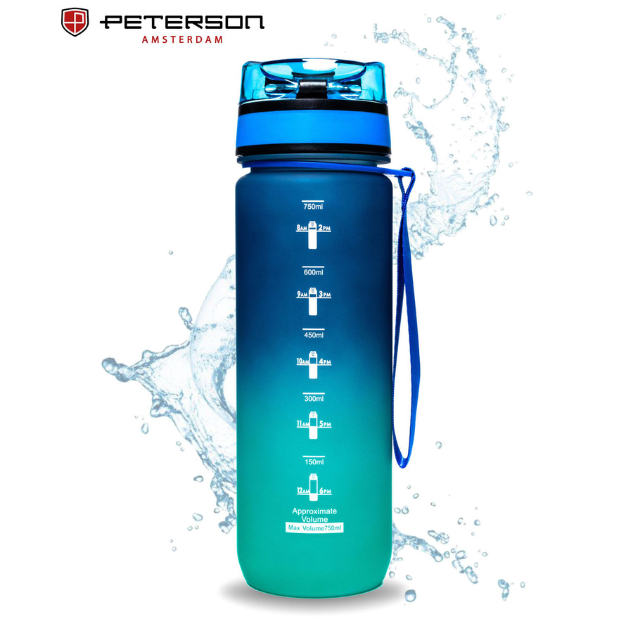 Blauer Wassertrinkflasche - Peterson – Bild 8
