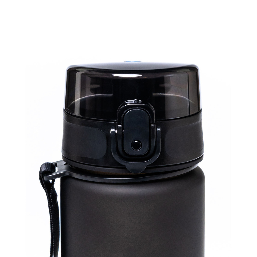 Praktische, weiß-schwarze Trinkflasche mit Trageschlaufe - Peterson – Bild 11