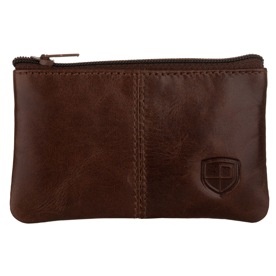 Herrentasche aus Echtleder in Braun, mit verstellbarem Riemen - Peterson – Bild 4