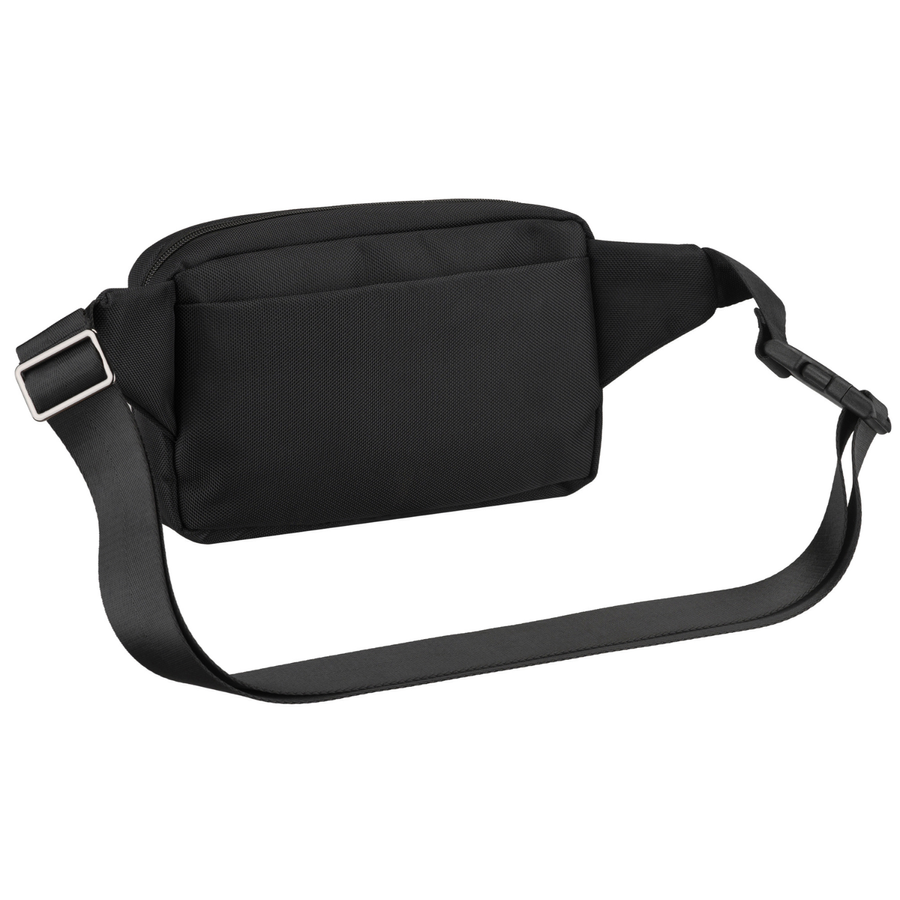 Herren-Gürteltasche, kleine schwarze Umhängetasche im Crossbody-Stil, leicht, mit Reißverschluss - Peterson – Bild 11