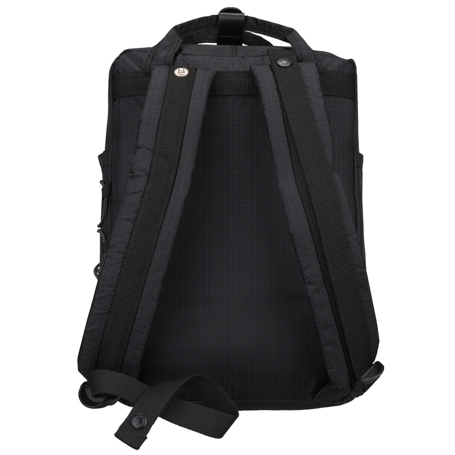 Geräumiger, schwarz-dunkelblauer, urbaner Rucksack mit Laptopfach - Himawari – Bild 13