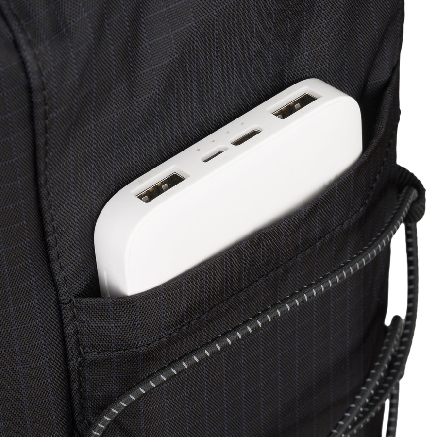 Geräumiger, schwarz-dunkelblauer, urbaner Rucksack mit Laptopfach - Himawari – Bild 28