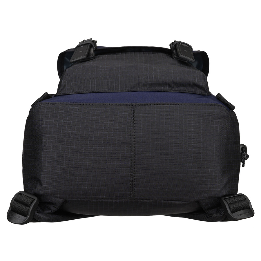Geräumiger, schwarz-dunkelblauer, urbaner Rucksack mit Laptopfach - Himawari – Bild 30