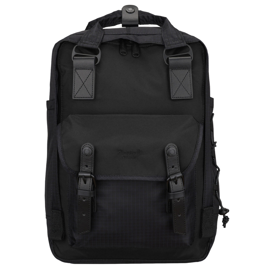 Schwarzer, praktischer Rucksack mit Laptopfach - Himawari – Bild 8
