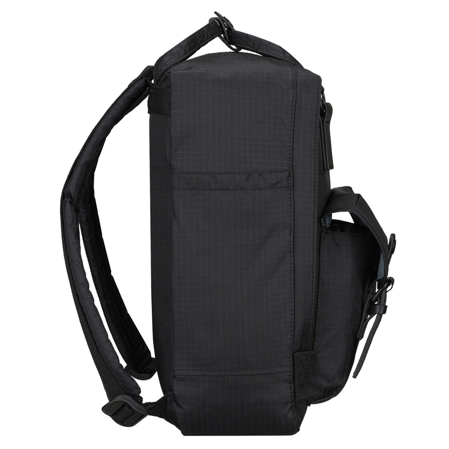 Schwarzer, praktischer Rucksack mit Laptopfach - Himawari – Bild 12