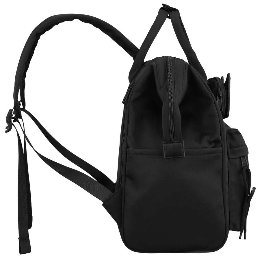 Damenrucksack mit Laptopfach, aus Polyester in Schwarz – Peterson – Bild 5