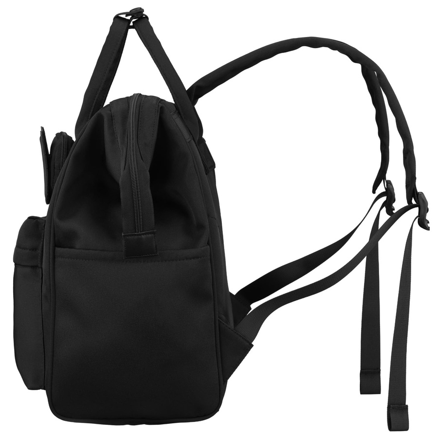 Damenrucksack mit Laptopfach, aus Polyester in Schwarz – Peterson – Bild 11