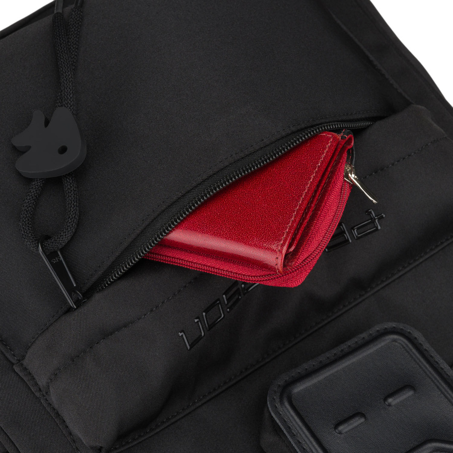 Damenrucksack mit Laptopfach, aus Polyester in Schwarz – Peterson – Bild 30