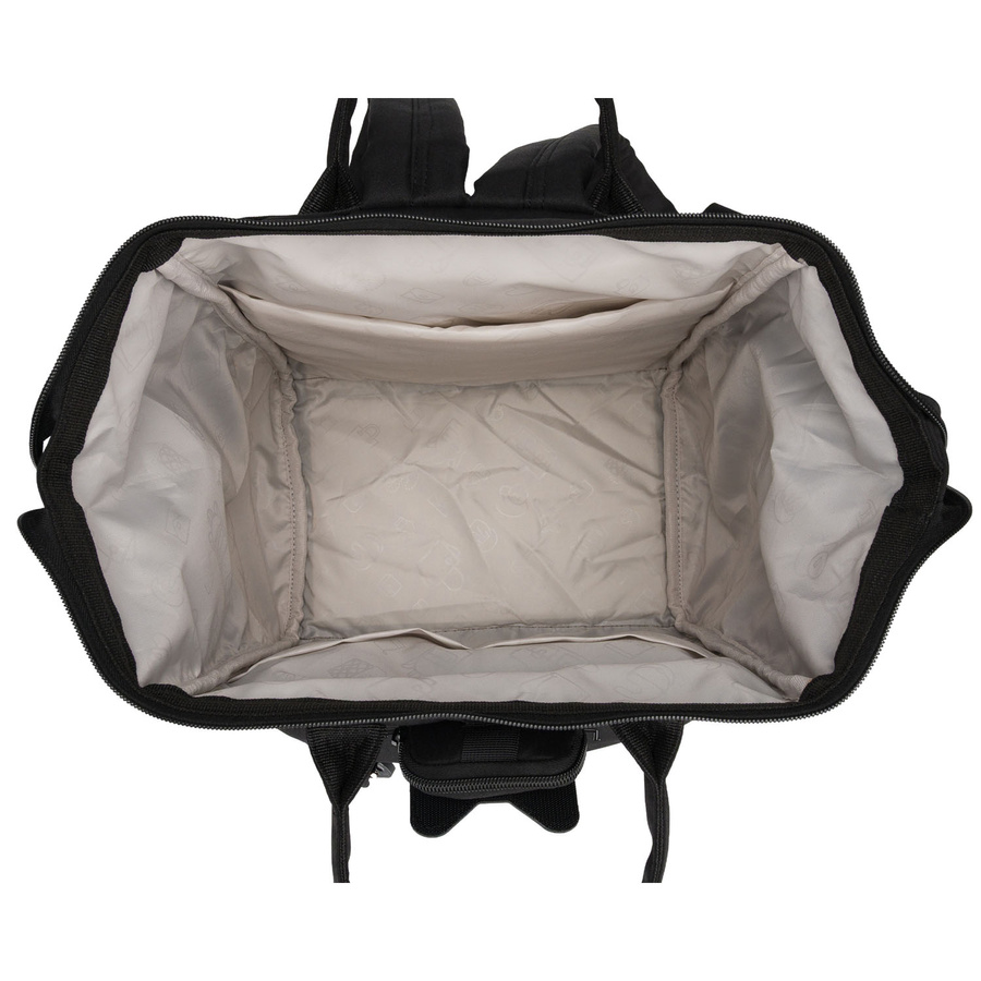 Damenrucksack mit Laptopfach, aus Polyester in Schwarz – Peterson – Bild 21