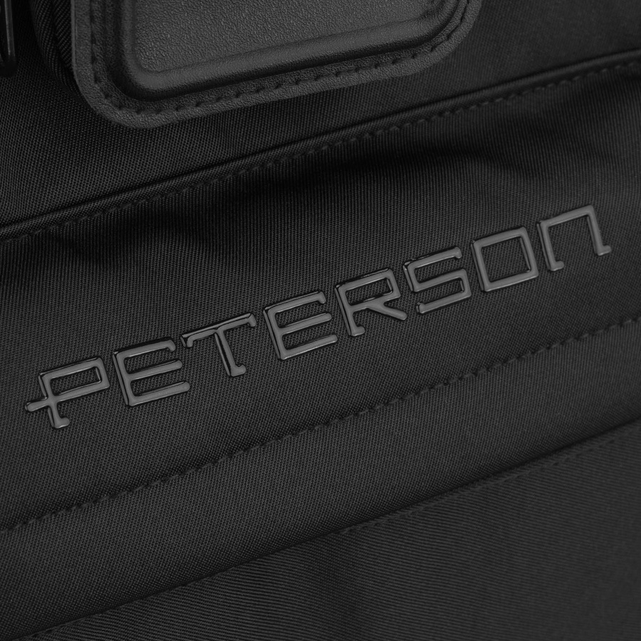 Damenrucksack mit Laptopfach, aus Polyester in Schwarz – Peterson – Bild 17