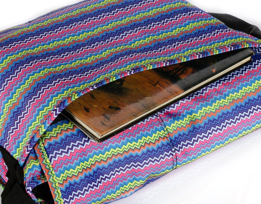 Laptop-Tasche aus Stoff für bis zu 15 Zoll - Loren – Bild 3
