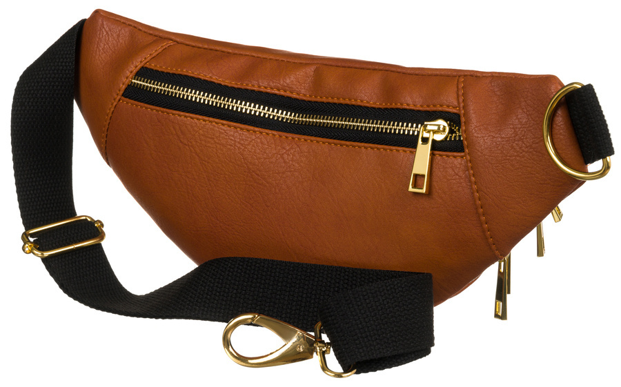Klassische Damen Bauchtasche aus Öko-Leder – Peterson – Bild 16