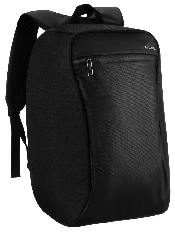 Moderner Laptop Rucksack mit USB-Anschluss – David Jones – Bild 16