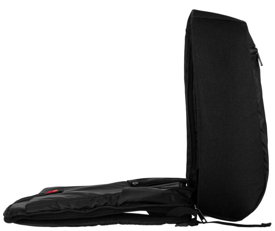 Moderner Laptop Rucksack mit USB-Anschluss – David Jones – Bild 20