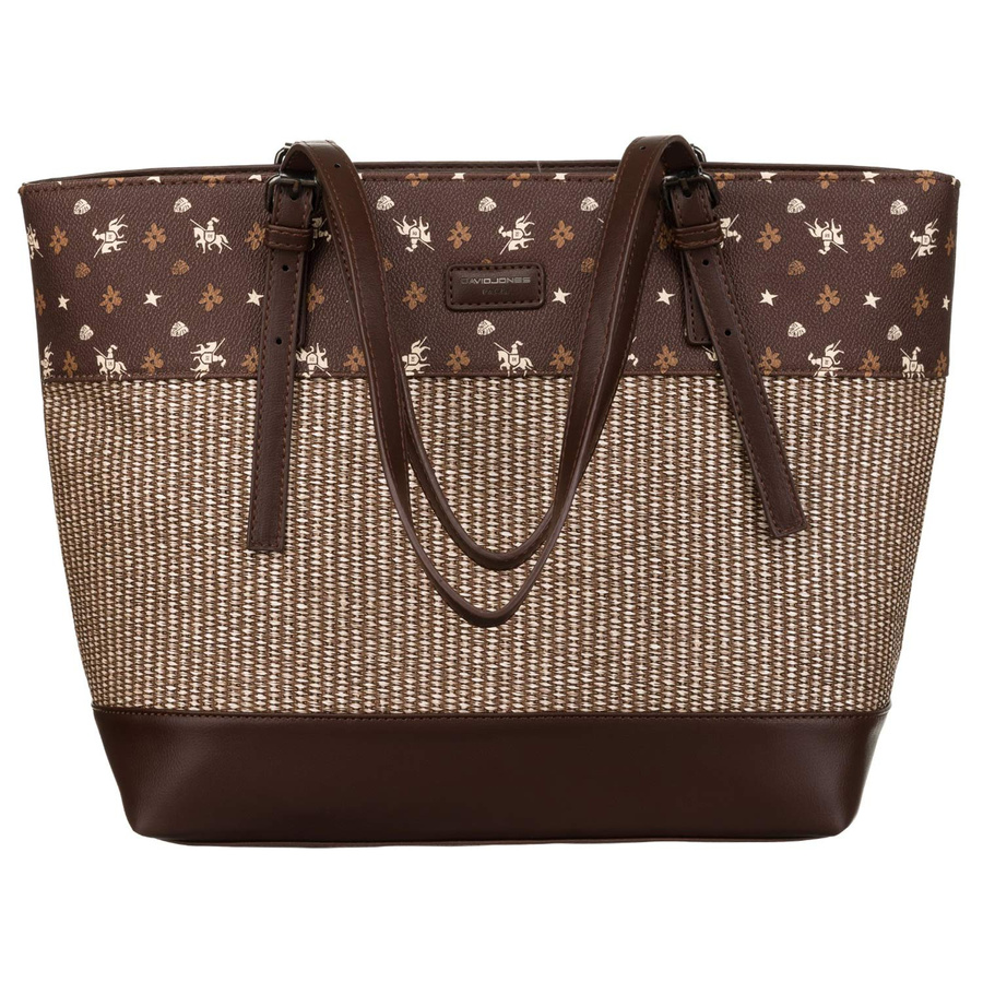Große Damenhandtasche im Shopper-Stil mit verstellbaren Griffen - David Jones – Bild 2