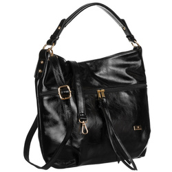 Elegante städtische Damenhandtasche mit Fächern – Peterson