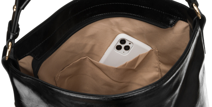 Elegante städtische Damenhandtasche mit Fächern - Peterson – Bild 11
