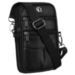 Mini-Damenhandtasche aus Echtleder - Rovicky