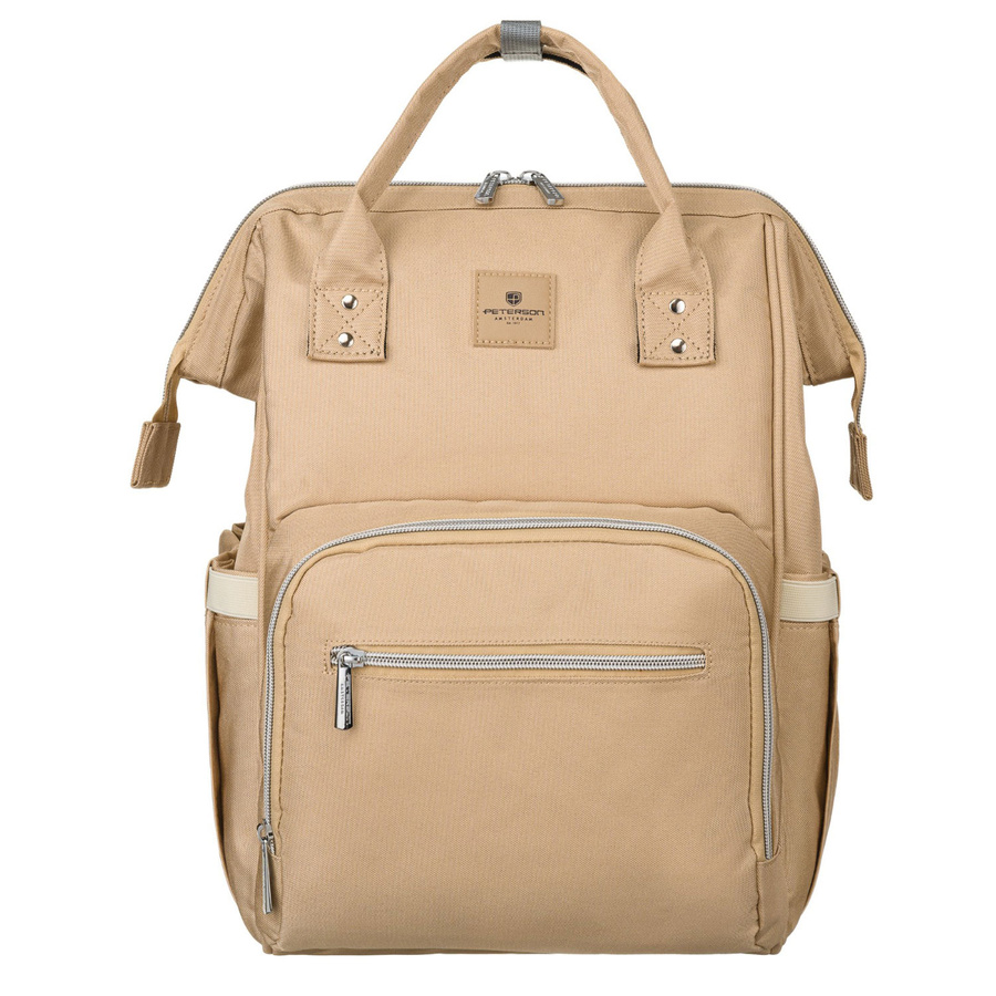 Stylischer Rucksack Peterson für die Mutter mit Fächern - Peterson – Bild 2