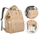 Stylischer Rucksack Peterson für die Mutter mit Fächern - Peterson