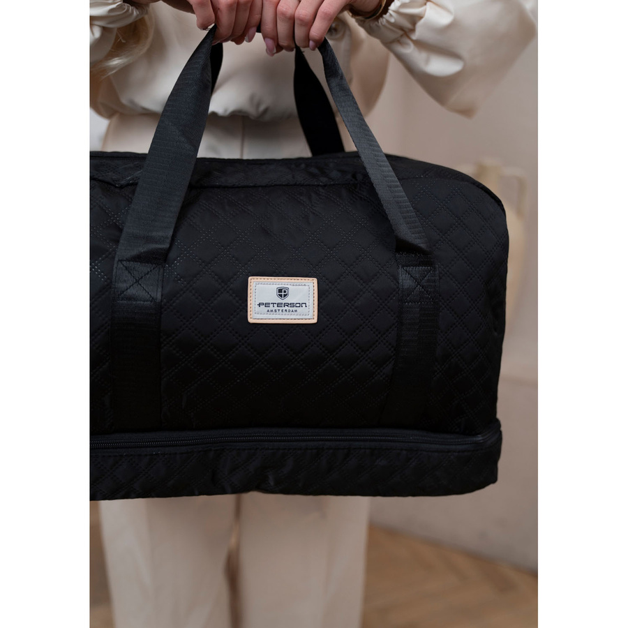 Sportliche, Trainings-Tasche in Schwarz aus Polyester - Peterson – Bild 22