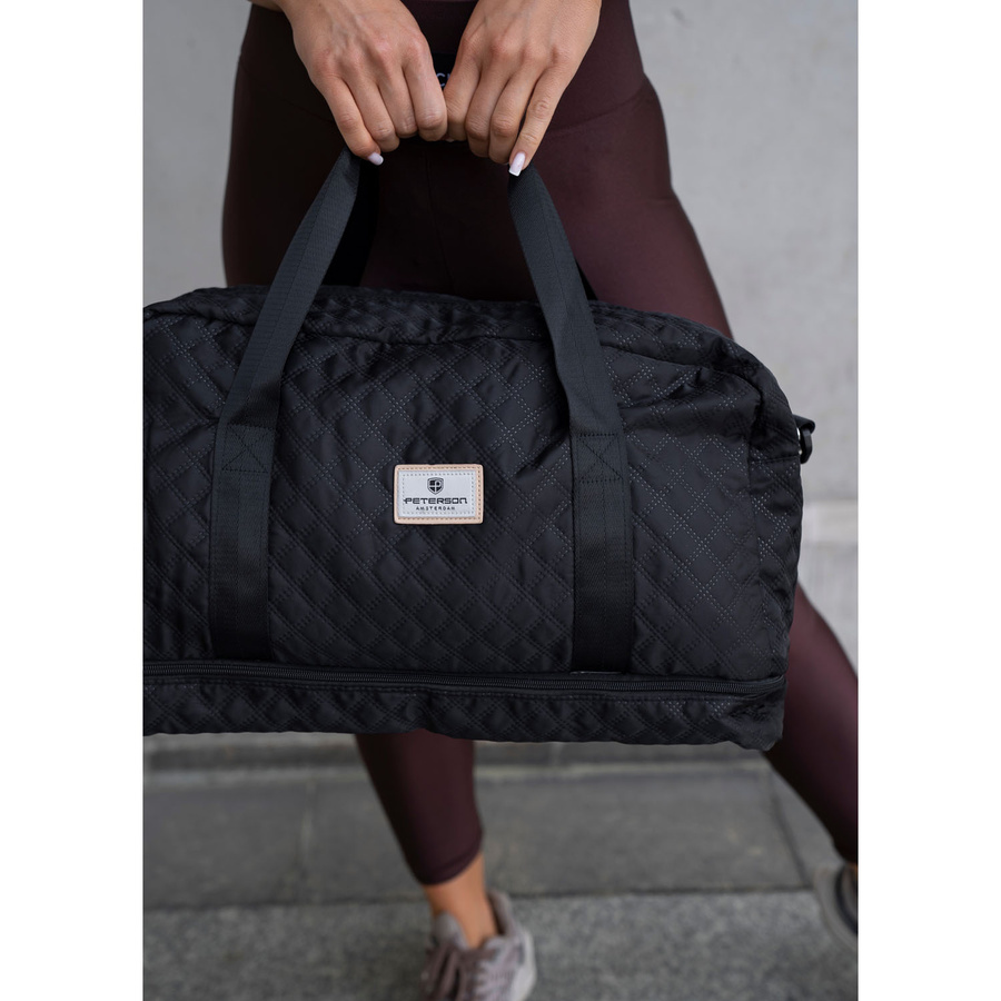 Sportliche, Trainings-Tasche in Schwarz aus Polyester - Peterson – Bild 27