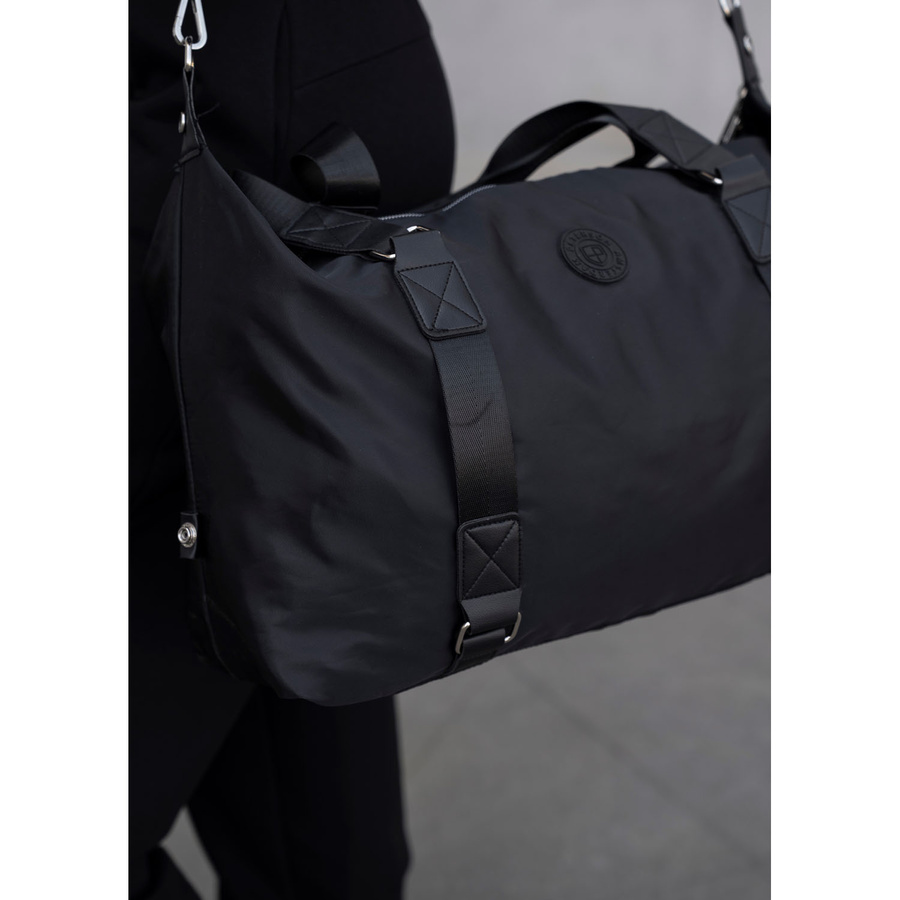 Damen Trainingstasche aus Polyester in Schwarz mit Reißverschluss - Peterson – Bild 37