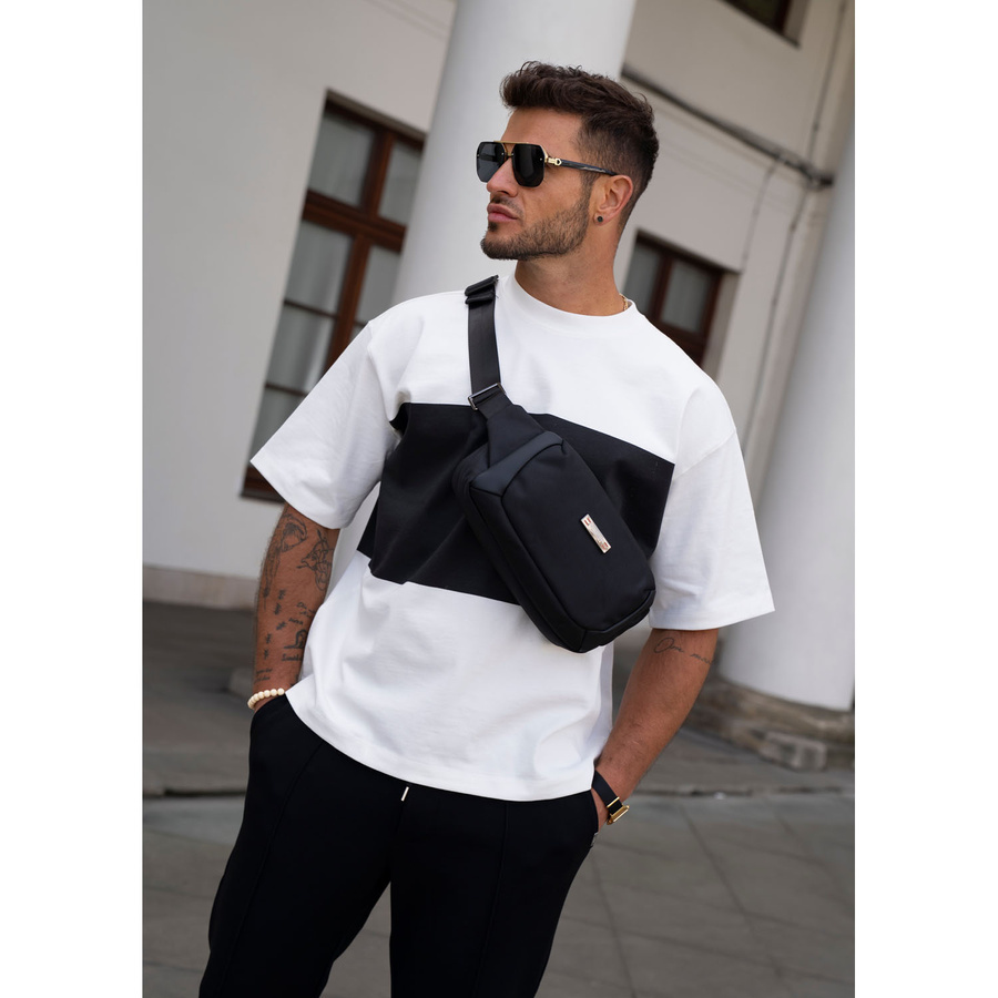 Herren-Geldbörse Hüfttasche schwarz Umhängetasche Bauchtasche klein Crossbody - Peterson – Bild 17